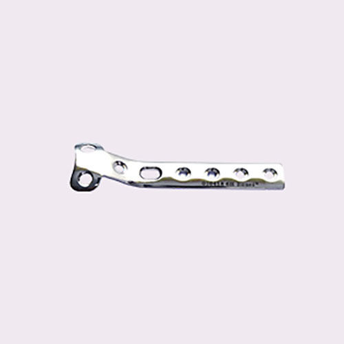 T Buttress Plate For 4.5 Mm Screw - Color: Silver