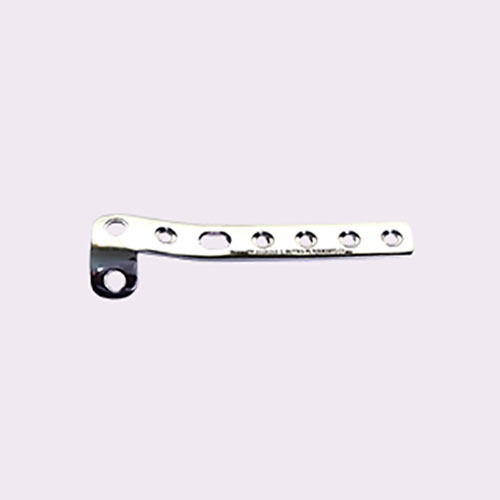 L Buttress Plate For 4.5 Mm Screw - Color: Silver