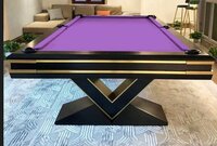 LEADSUPER V SHAPE AMERICAN POOL TABLE (4/8 & 4.5/9)