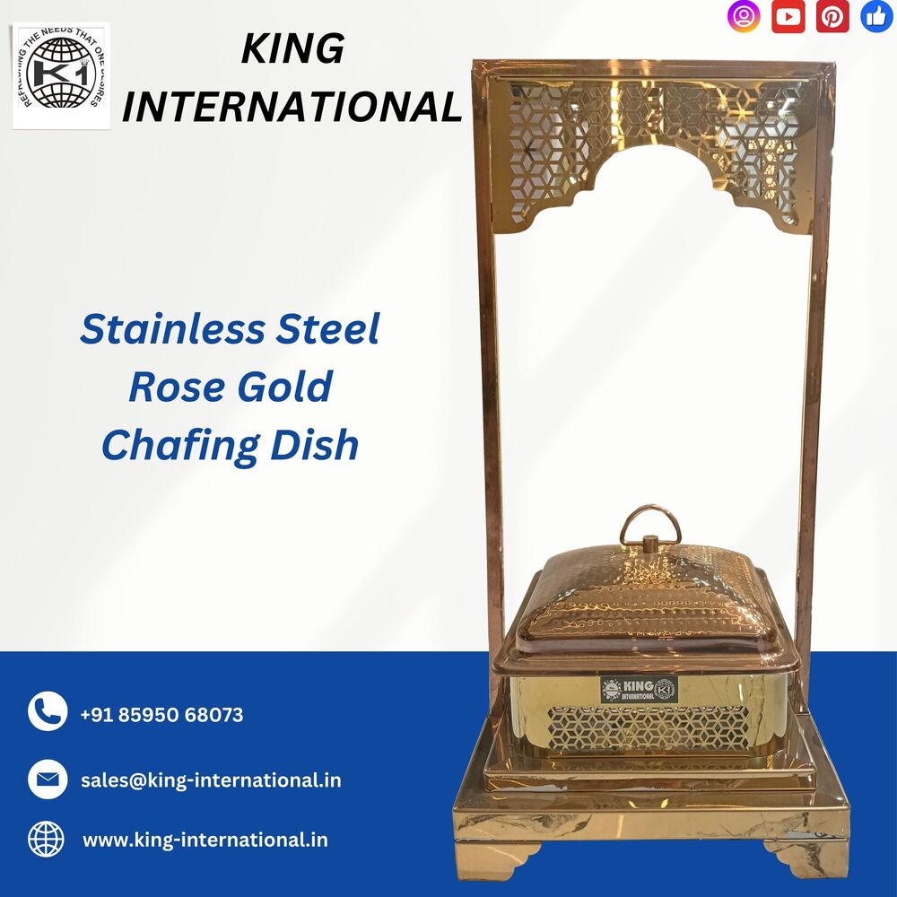 Stylish Stainless Steel Chafing Dish