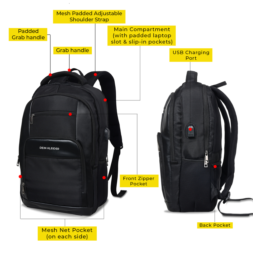 Anti Theft 15.6 inch Smart Tech Backpack