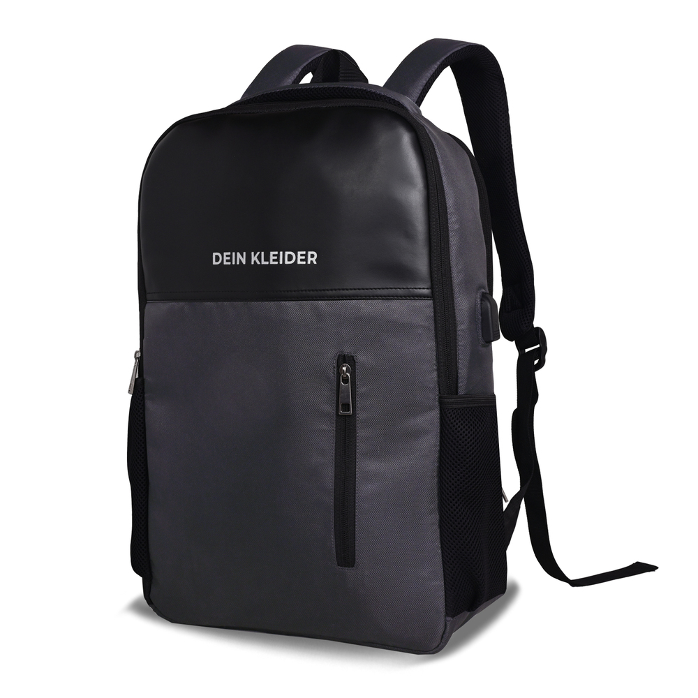 Anti Theft 15.6 Inch Smart Tech Backpack Grey