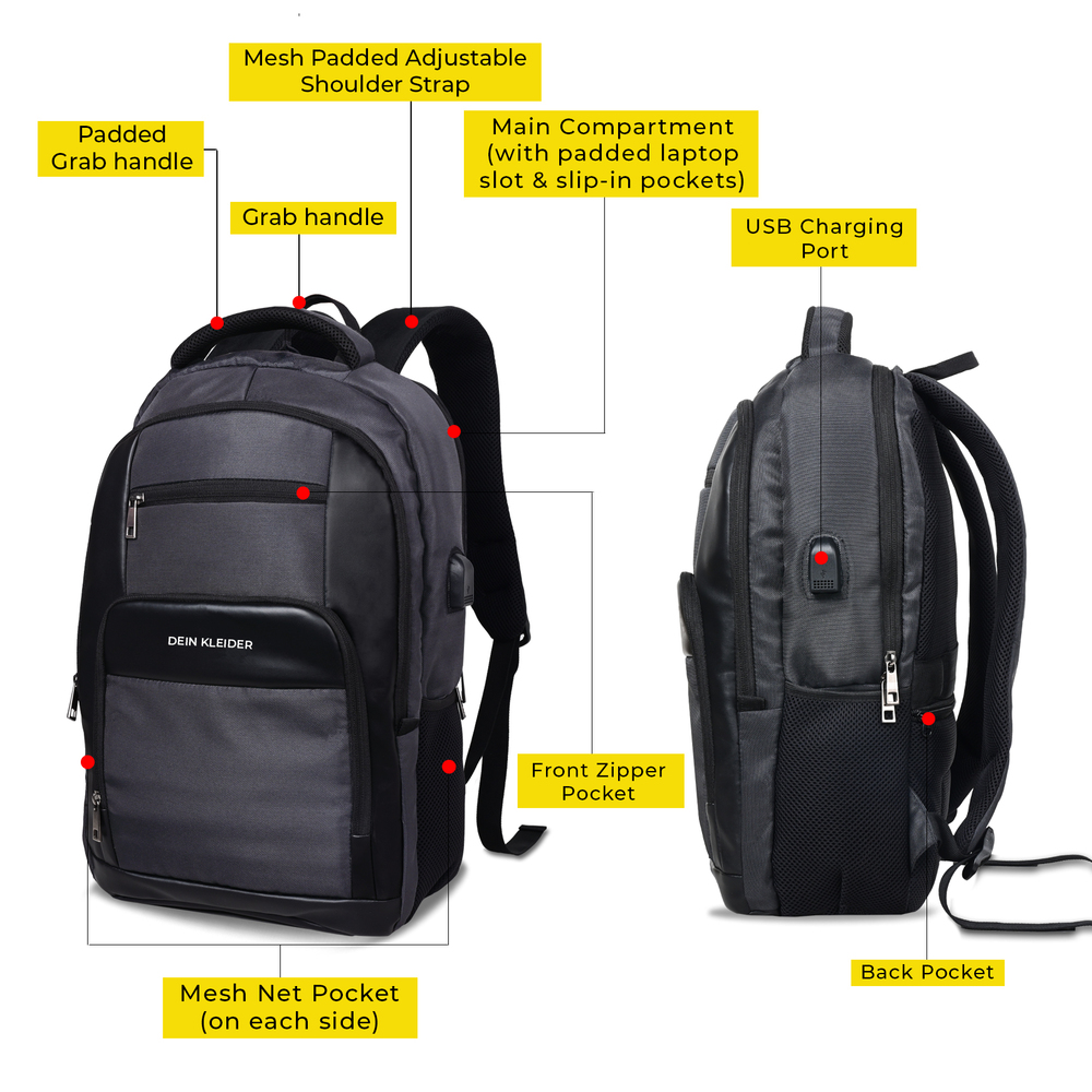 Anti Theft 15.6 inch Smart Tech Backpack