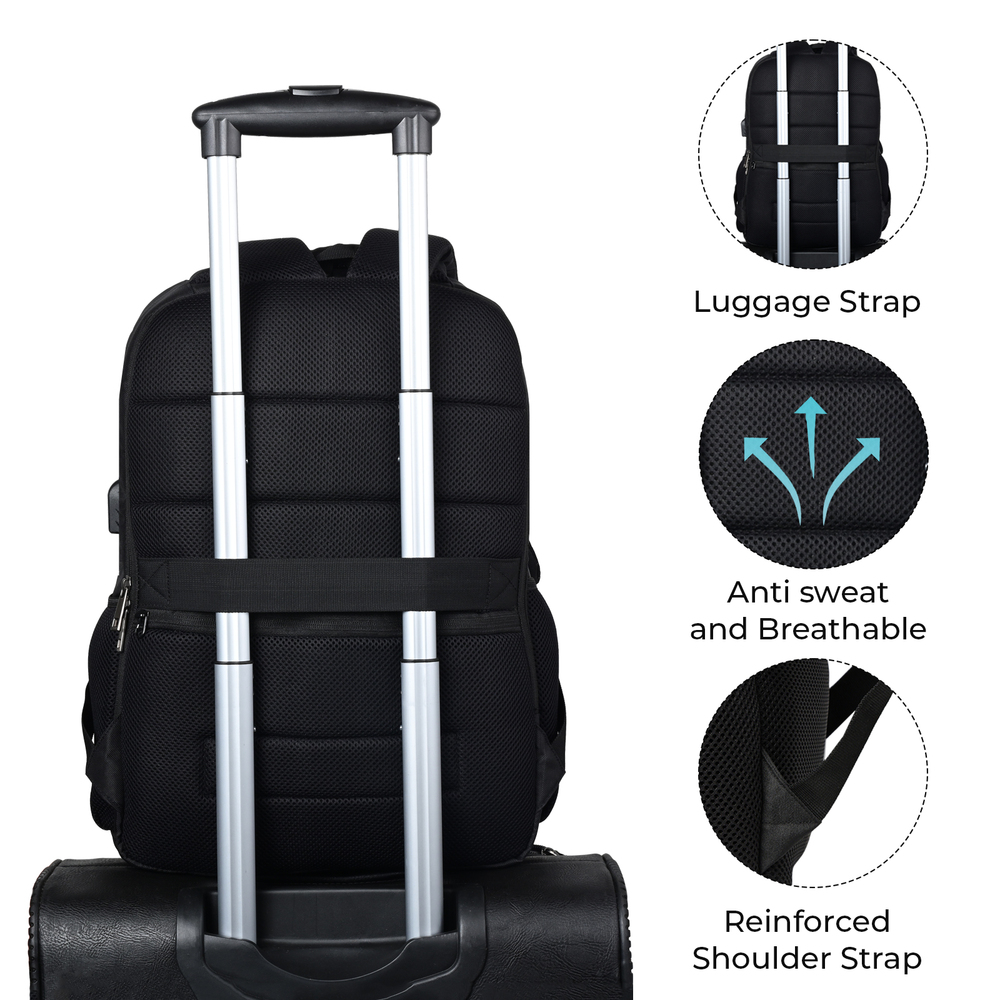 Anti Theft 15.6 inch Smart Tech Backpack