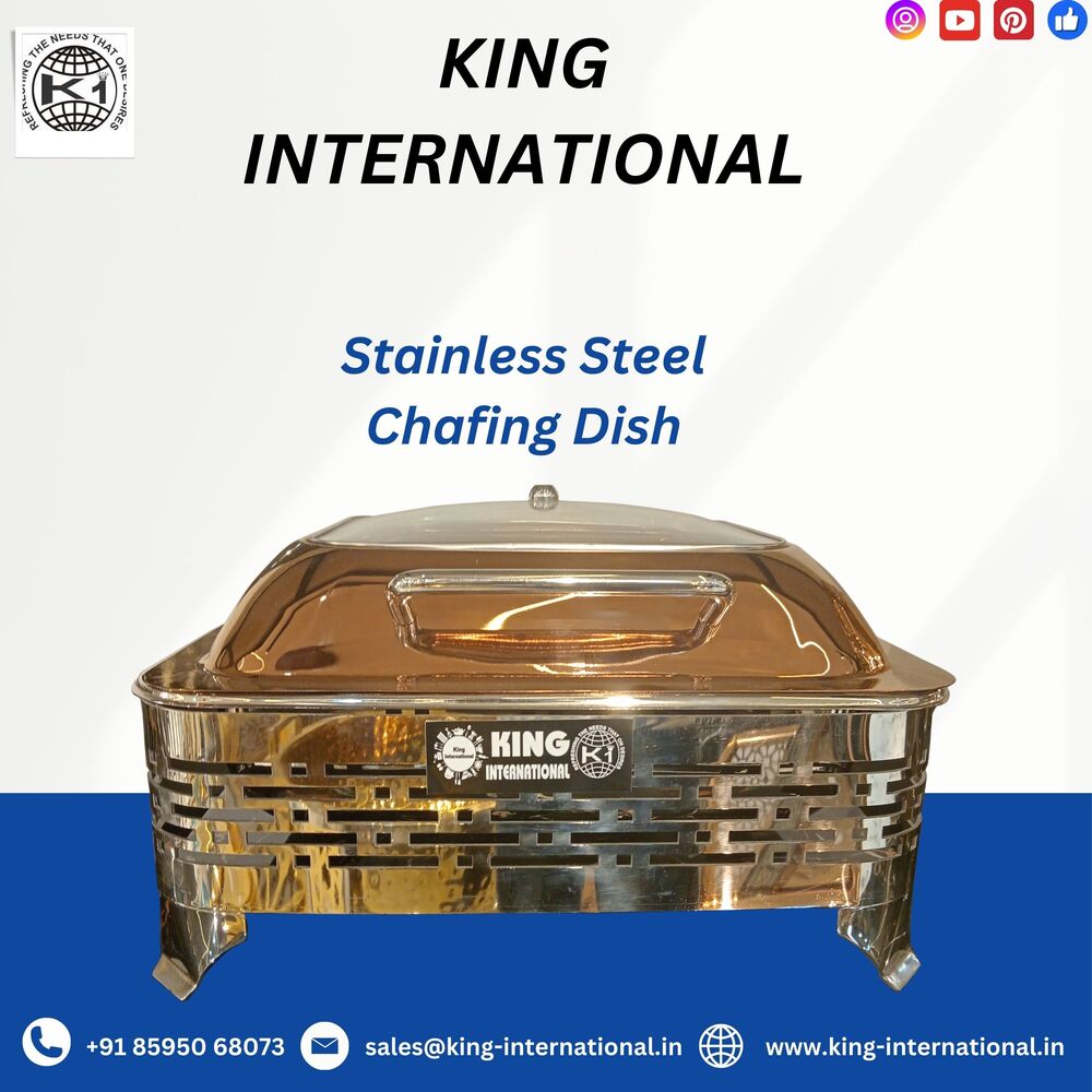 STAINLESS STEEL BUFFET CHAFING DISH