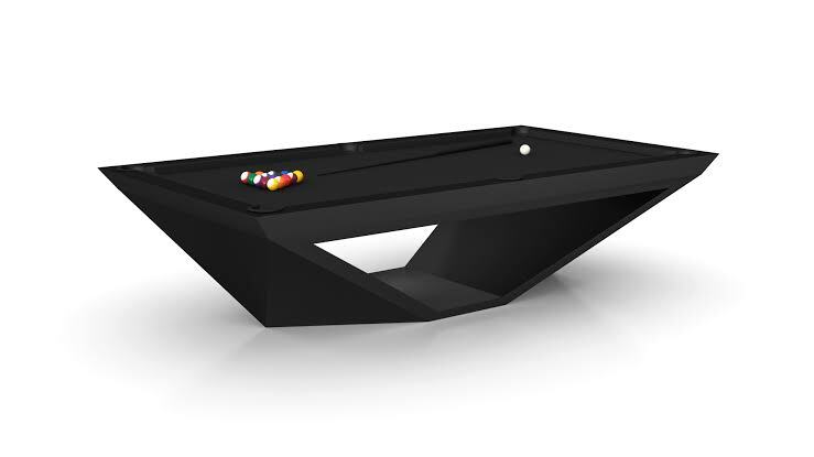 LEADSUPER BOAT SHAPE AMERICAN POOL TABLE (4/8 & 4.5/9)