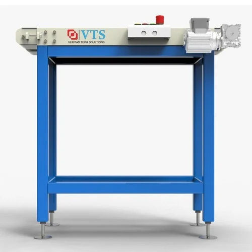 Laser Marking Machine With Conveyor - Color: Blue