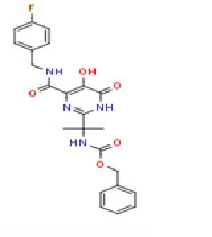 Benzyl (2-(4-((4-fluorobenzyl)carbamoyl)-5-hydroxy-6-oxo-1,6-dihydropyrimidin-2-yl)propan-2-yl)carbamate