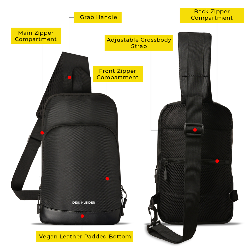 Urban Cross Pro Crossbody Sling Chest Bag Adjustable Strap