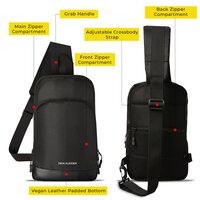 Urban Cross Pro Crossbody Sling Chest Bag Adjustable Strap