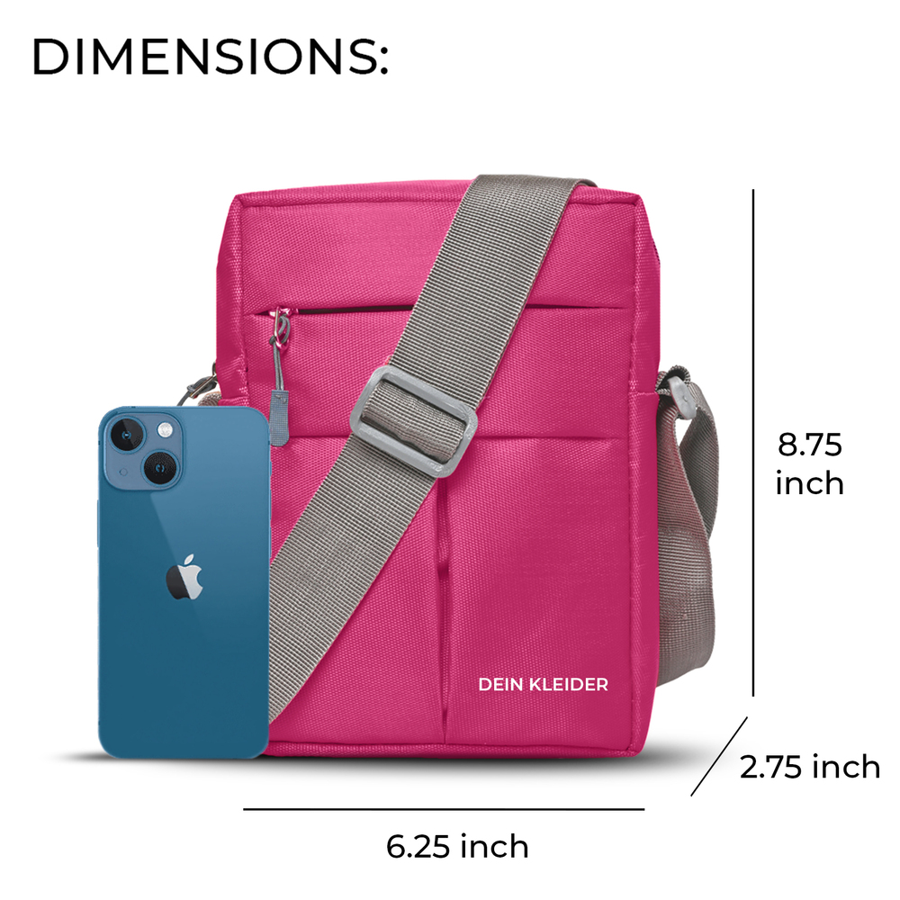 Cross Body Sling Bag Pink