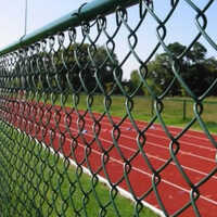 PVC Coated Iron Chain Link Fence