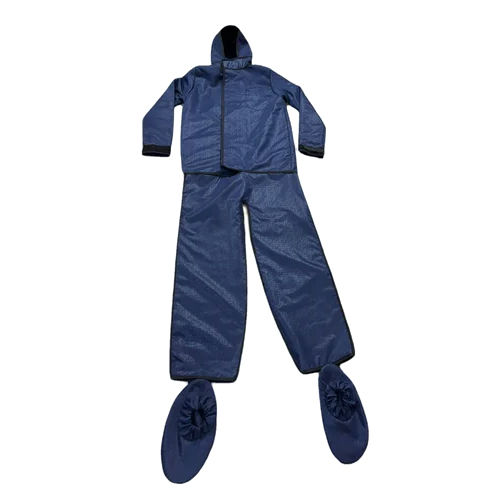 Radiation Protective Lead Apron Suit - Color: Navy Blue