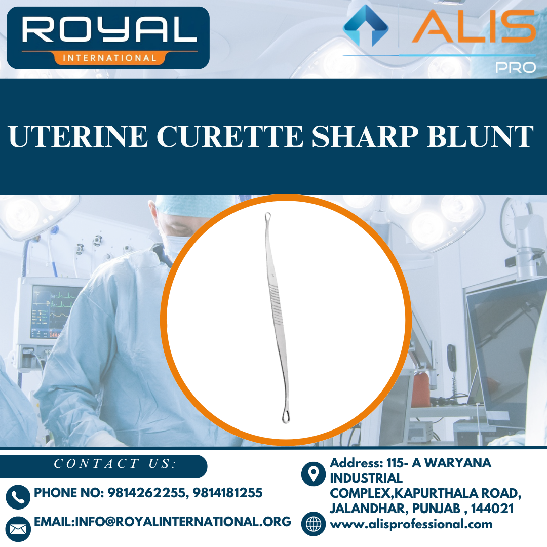 Uterine Curette Sharp Blunt