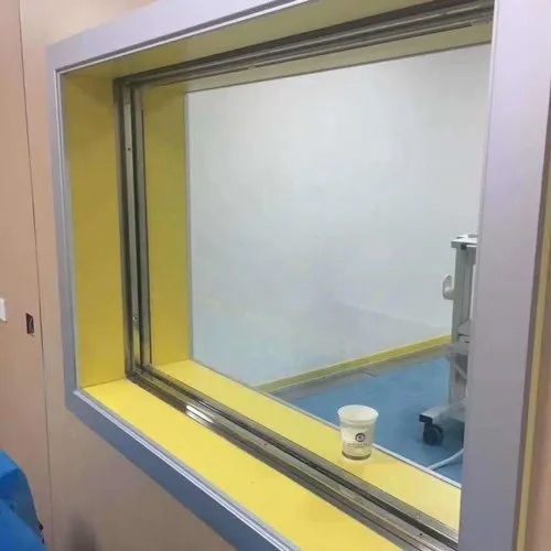 Radiation Shielding Lead Glass - Color: Transparent