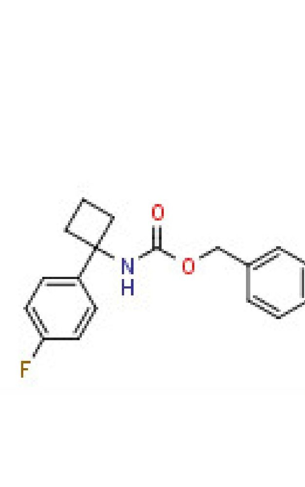 Benzyl 1-(4-fluorophenyl)cyclopropylcarbamate