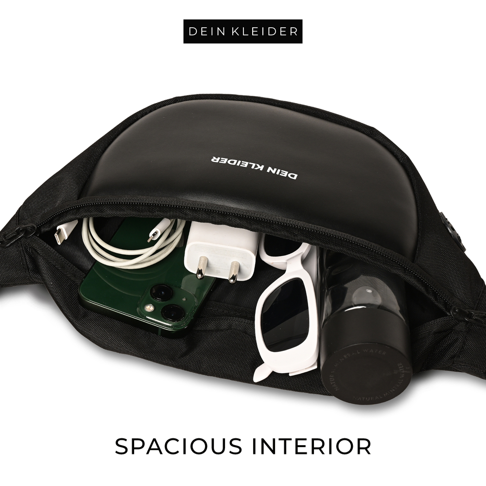 Vegan Waist Water Resistant Fanny Pack