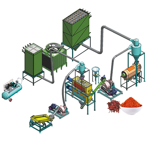 Chilly Grinding Plant