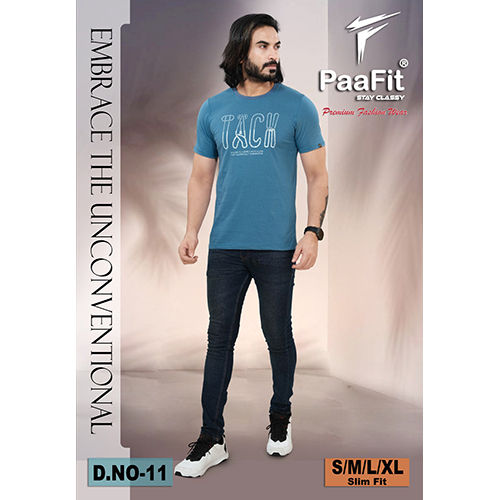 Mens Daily Wear T-Shirt - Color: Different Available