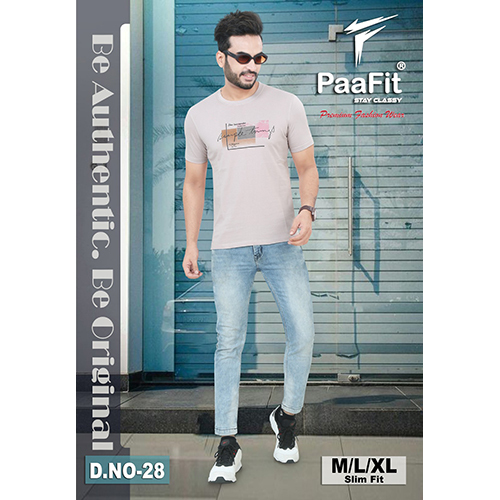 Mens Daily Wear Half Sleeve T-Shirt