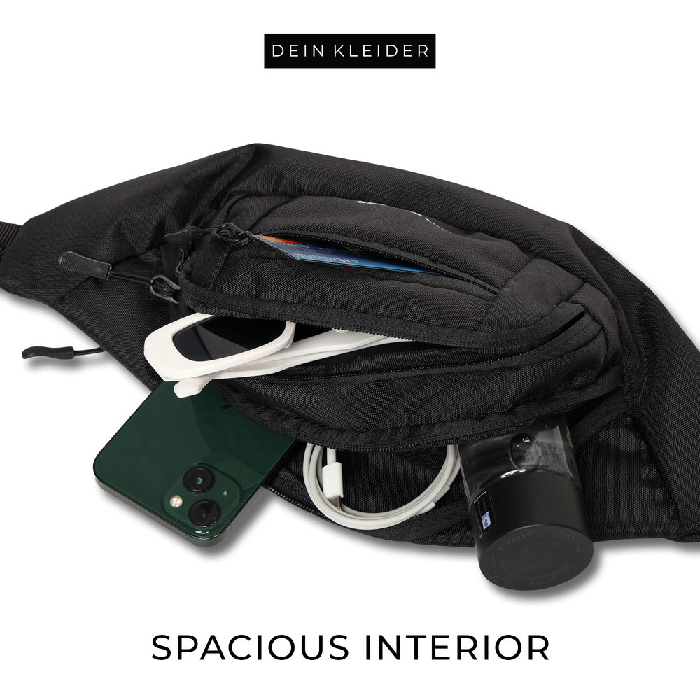 Venture Waist Fanny Pack Travel Handy Zip Pouch Money Phone Belt Sport Bum