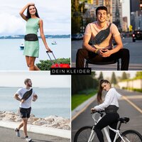 Venture Waist Fanny Pack Travel Handy Zip Pouch Money Phone Belt Sport Bum