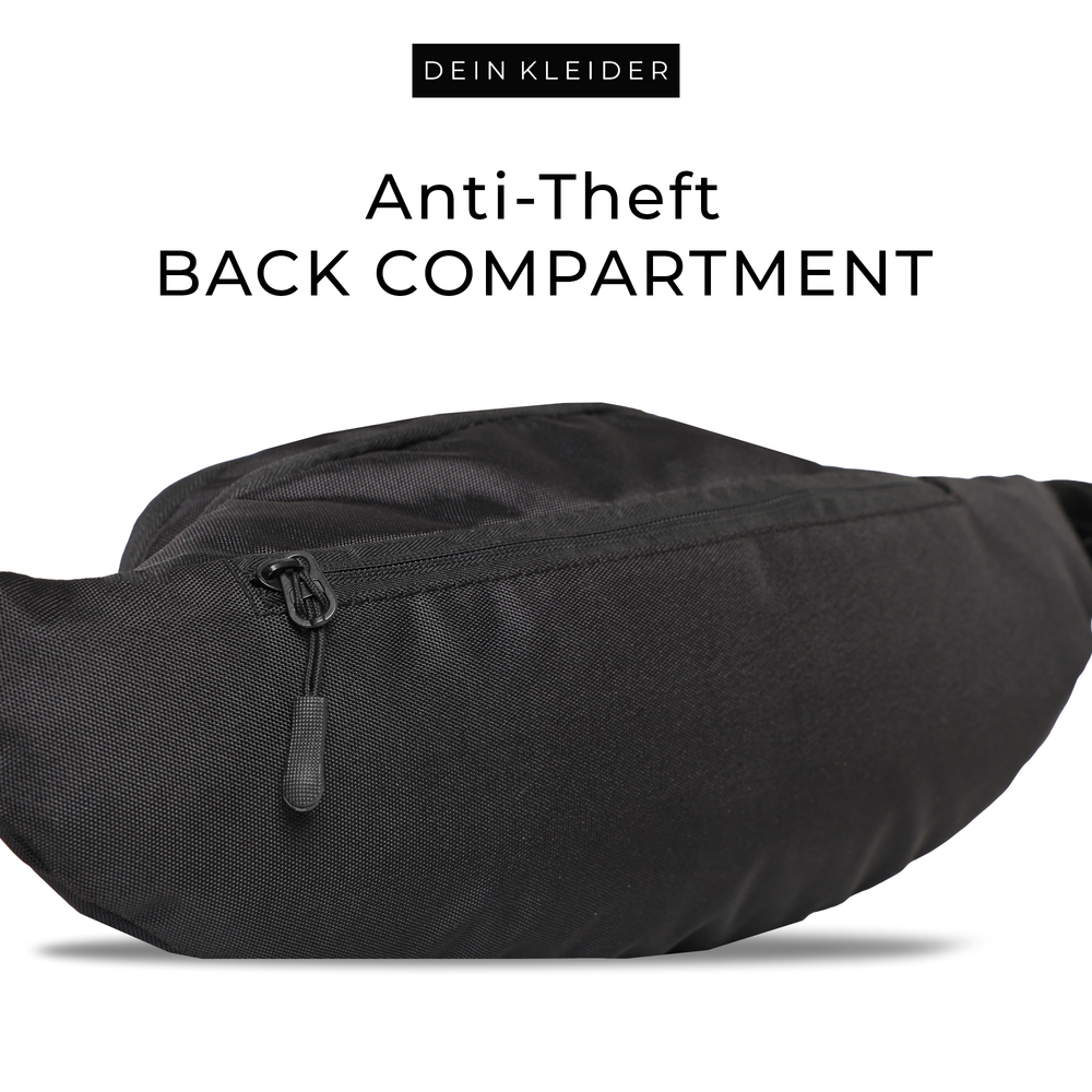 Venture Waist Fanny Pack Travel Handy Zip Pouch Money Phone Belt Sport Bum