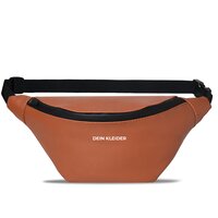 Vegan Leather Waist Pack Dark Tan