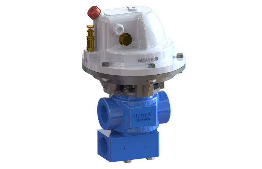 1000 Molex Unloader Valve - Color: Silver