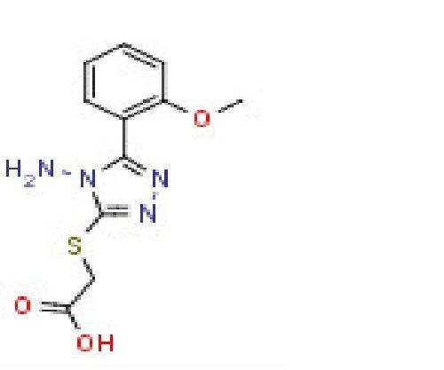 2-([4-Amino-5-(2-methoxyphenyl)-4h-1,2,4-triazol-3-yl]sulfanyl)acetic acid