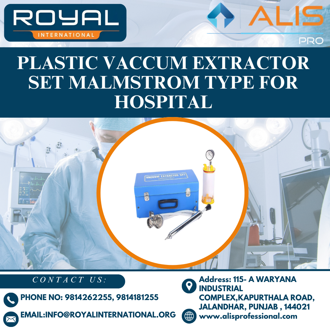 Plastic Vaccum Extractor Set Malmstrom Type for hospital