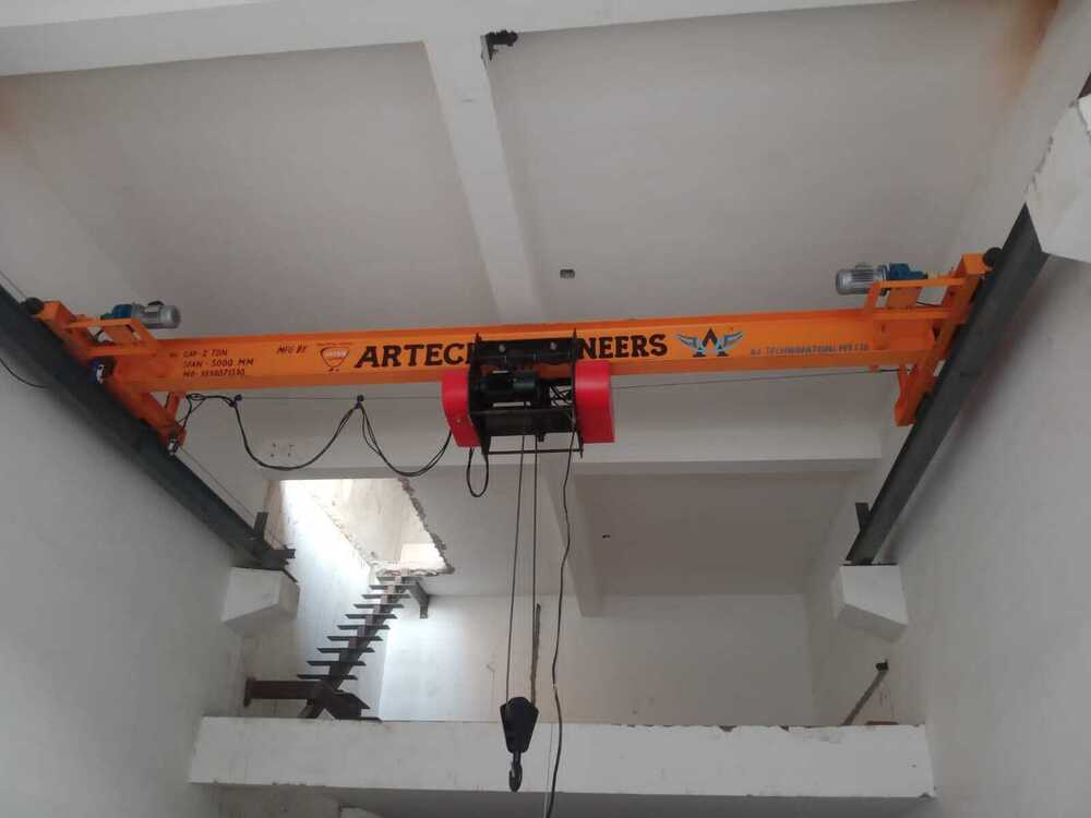 Electric Wire Rope Hoist - Electric Powered, Maximum Lifting Weight As Per Requirement Tonne | Easy To Operate, Rust Resistant, Long Shelf Life, Premium Quality Ropes