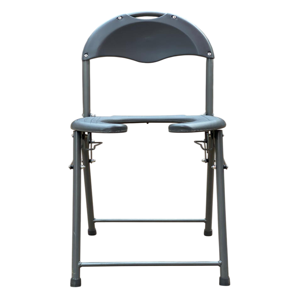 Portable, Toilet-like Commode Chair - Color: Green