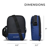 Urban Swing Cross Body Sling Travel Bag for Men And Women Navy Blue