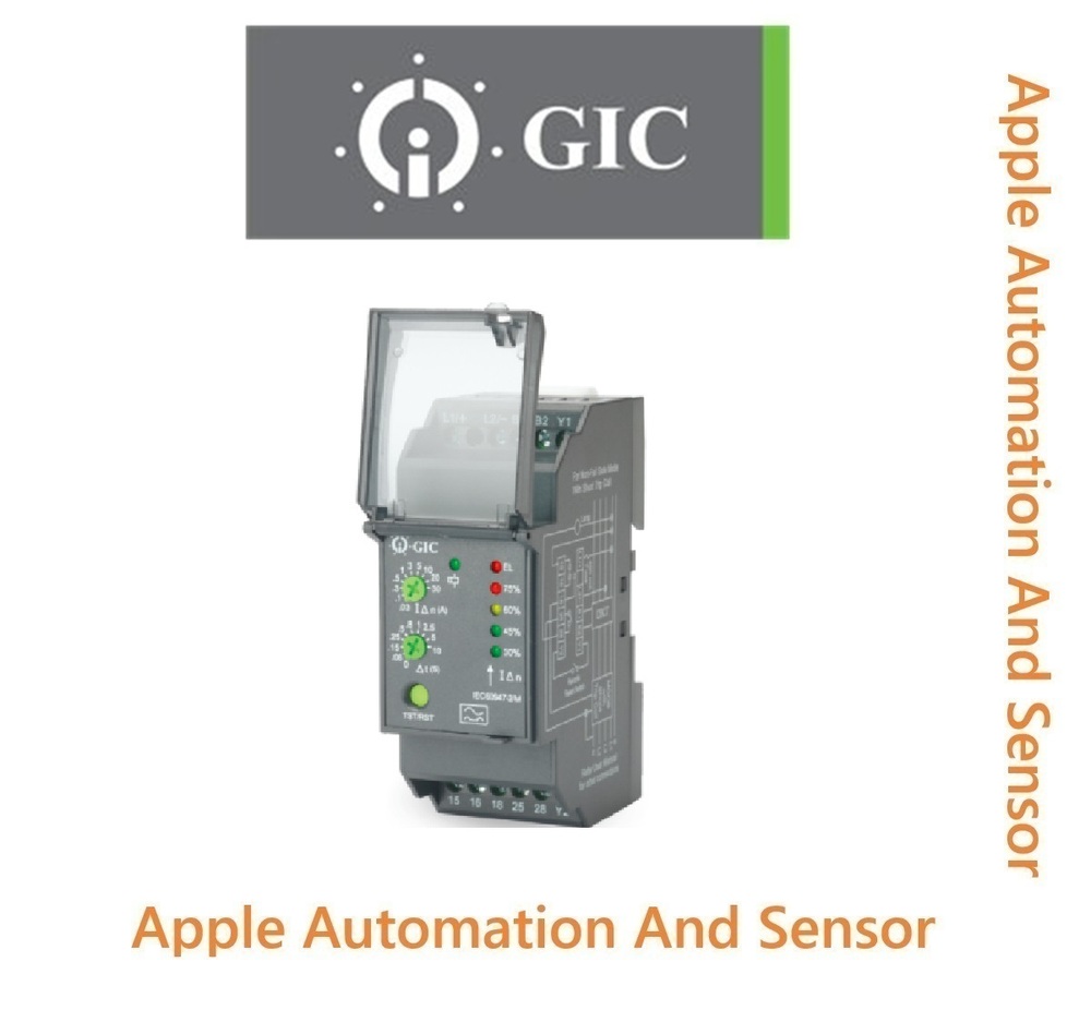 Elr3a2030 Gic Integral Earth Leakage Relay - Multiple Model No: Elr3a2030 | Input/output Functionality, 1 Year Warranty, Precision Accuracy