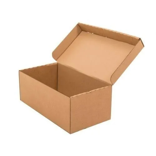 Kraft Paper Packaging Box - High-Quality Paper Material, Different Sizes Available, Glossy Lamination Finish, Embossed Surface Handling, Silkscreen Printing