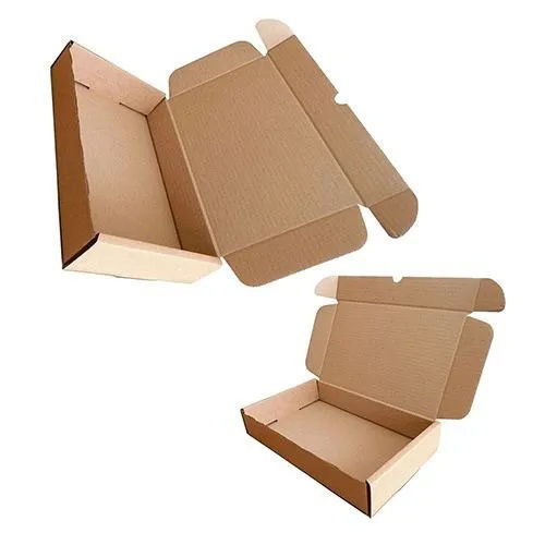 3 Ply Cardboard Die Cut & Folding Boxes - Finishing: Glossy Lamination