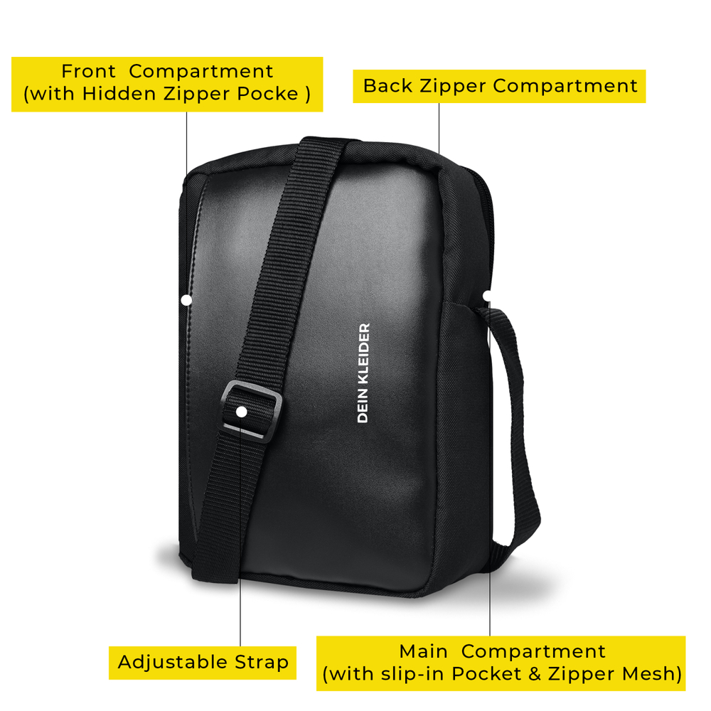 Flex Pack Cross Body Sling Messenger Travel Bag