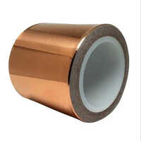 Copper Adhesive Tapes - Industrial Grade, Golden Color, Hardness Approved, Warranty Included