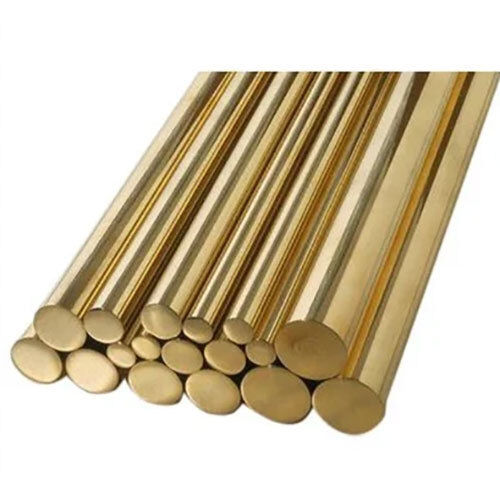 Brass Round Rod - Color: Golden