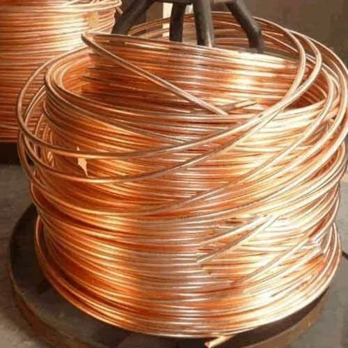 Copper Wire Rods - Color: Golden