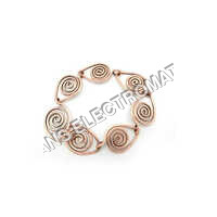 Copper Flexible Link - Alloy Grade, Industrial Hardness, Golden Finish | Warranty Included