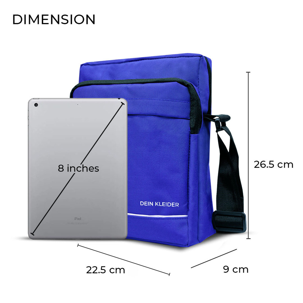 Nylon Sling Cross Body Utility Travel Office Messenger one Side Shoulder Bag