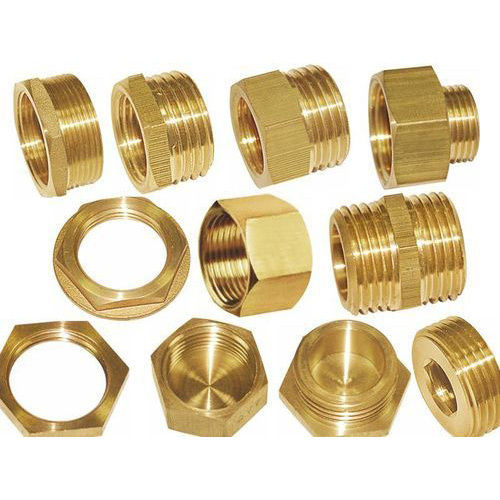 Commercial Brass Fittings - Color: Golden