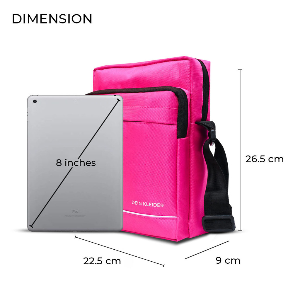 Nylon Sling Cross Body Utility Travel Office Messenger one Side Shoulder Bag