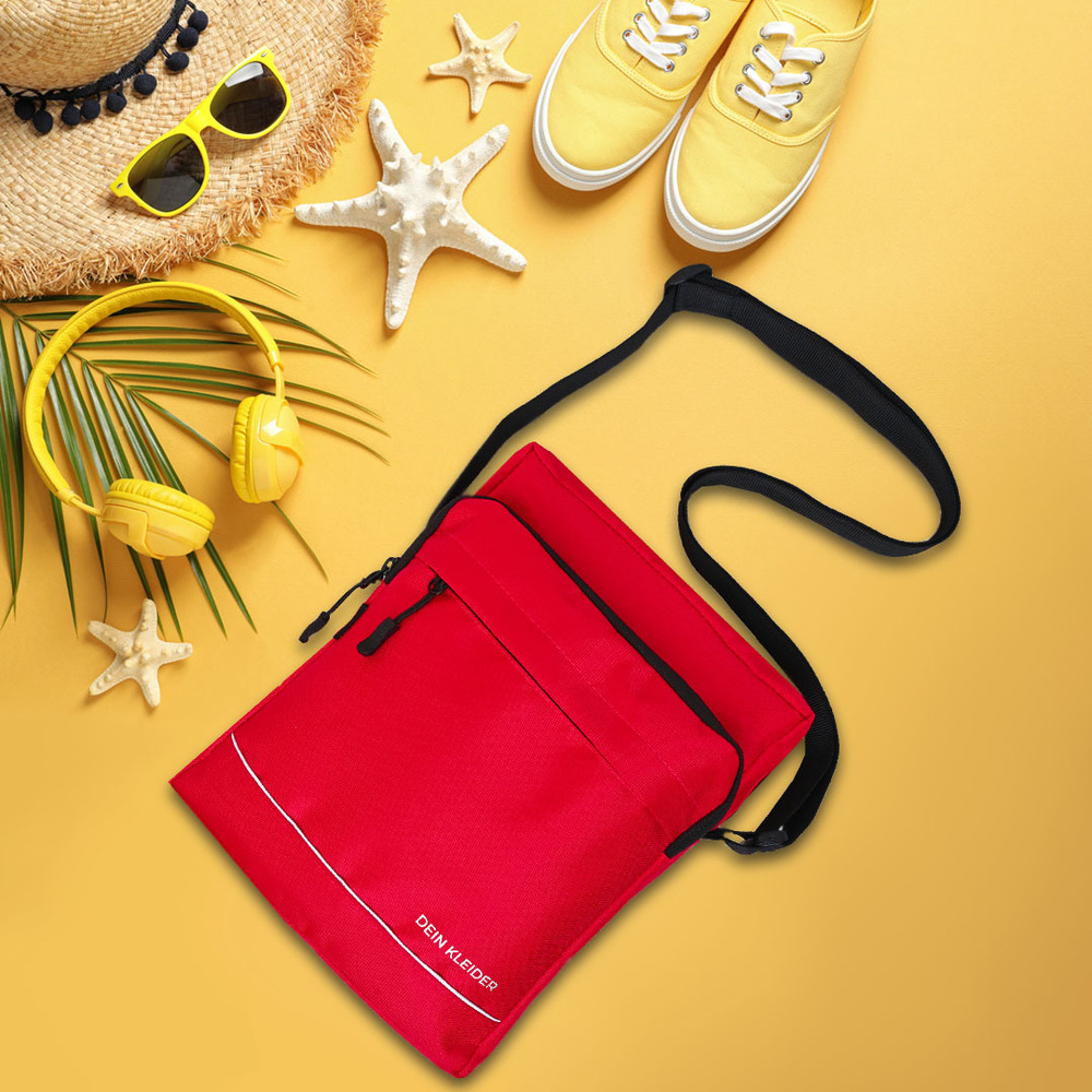 Nylon Sling Cross Body Utility Travel Office Messenger one Side Shoulder Bag