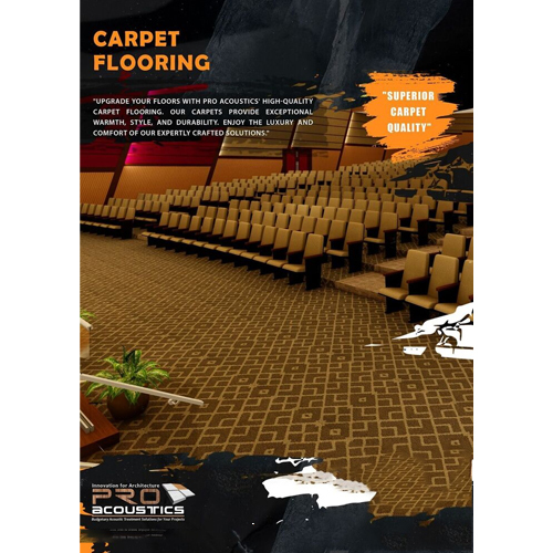 Theater Carpet Flooring - Color: Multicolor