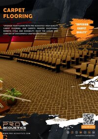 Theater Carpet Flooring - Color: Multicolor