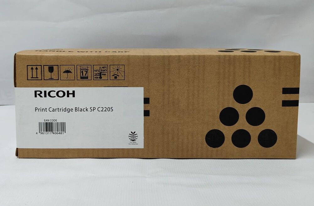 Ricoh SP C220S Black Toner Cartridge