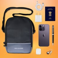 Urban Swing Cross Body Sling Travel Bag for Men And Women Grey